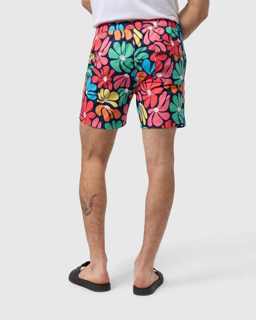 Slip de Bain Psycho Bunny Mentz Swim Trunk Bleu Marine Homme | KVJ-82834591